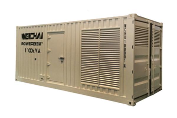 陸用靜音/方艙發電機組550KVA-1500KVA 